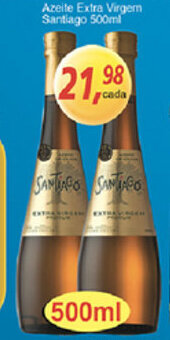 Supermercados Guanabara Azeite Extra Virgem Santiago 500ml oferta
