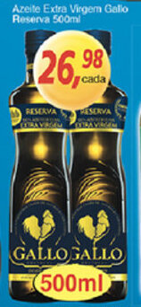 Azeite Extra Virgem Gallo Reserva 500ml
