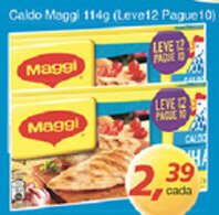 Supermercados Guanabara Caldo Maggi 114g oferta