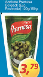 Supermercados Guanabara Azeitona Pramesa Doypack 120g/150g oferta