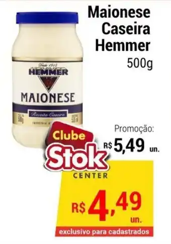 Maionese Caseira Hemmer 500g