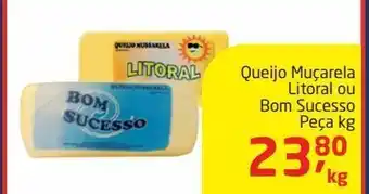 Tenda Atacado Queijo muçarela litoral ou bom sucesso kg oferta