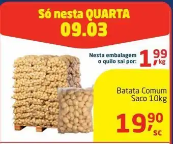 Batata comum saco 10kg