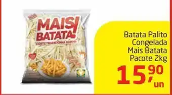 Tenda Atacado Batata palito congelada mais batata 2kg oferta