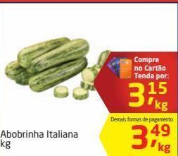 Abobrinha italiana kg