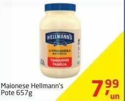 Tenda Atacado Maionese hellmann’s pote 657g oferta