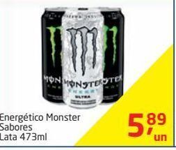 Tenda Atacado Energético monster sabores lata 473ml oferta