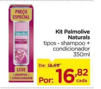 Carrefour Kit Palmolive Naturals 350ml oferta