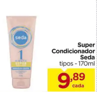 Carrefour Super Condicionador Seda 170ml oferta