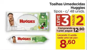 Carrefour Toalhas Umedeciads Huggies oferta