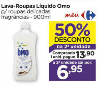 Carrefour Lava Roupas Liquido Omo 900ml oferta