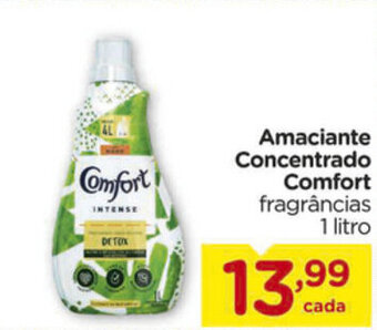 Carrefour Amaciante Concentrado Comfort 1L oferta