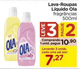 Carrefour Lava roupas Liquido Ola 500ml oferta