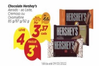 Dia Chocolate Hershey's oferta