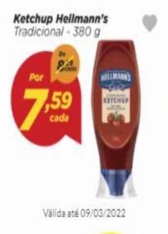 Dia Ketchup Hellmann's 380g oferta