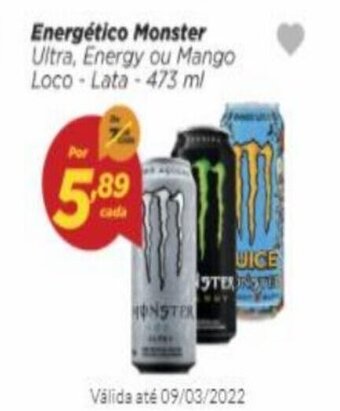 Dia Energetico Monster 473ml oferta