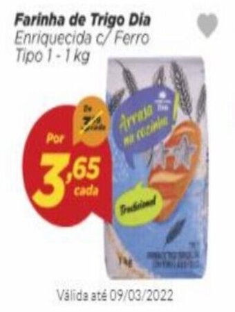 Farinha de Trigo Dia 1kg