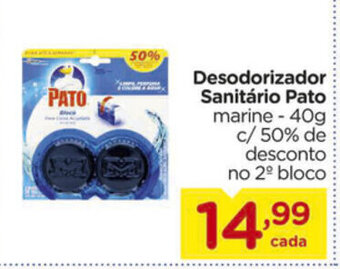 Carrefour Desodorizador Sanitario Pato 40g oferta