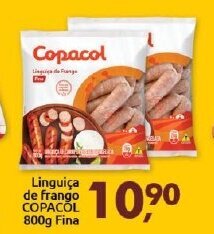 Linguica de Frango Copacol 800g Fina