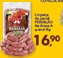 Supermercados Nori Linguica de Pernil Perdigao Na Brasa a granel 1kg oferta