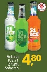 Supermercados Nori Bebida Ice 51 275ml sabores oferta