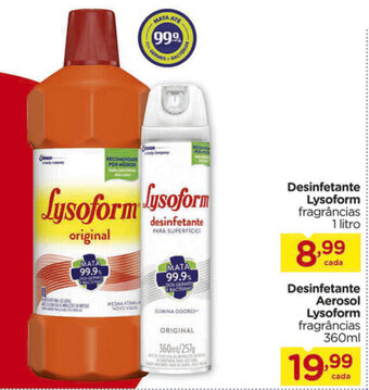 Carrefour Desinfetante Lysoform 1L oferta