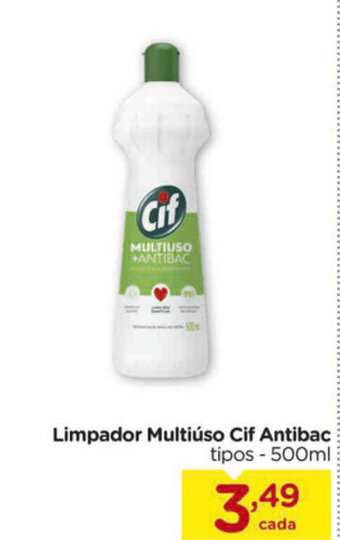 Carrefour Limpador Multiuso Cif Antibac 500ml oferta