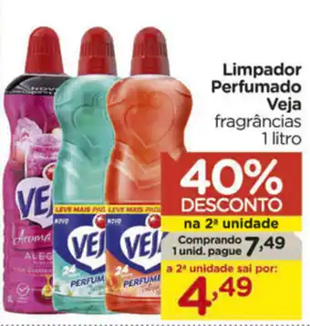 Carrefour Limpador Perfumado Veja Perfumes 1L oferta