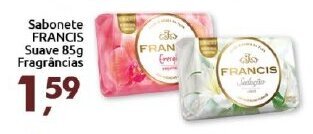 Supermercados Nori Sabonete Francis Suave 85g Frag. oferta