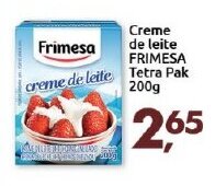 Supermercados Nori Creme de leite Frimesa Tetra Pak 200g oferta