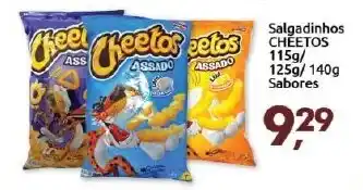 Supermercados Nori Salgadinhos Cheetos 115g/125g/140g sabores oferta