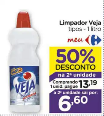 Carrefour Limpador Veja 1L oferta