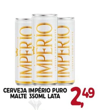 Cerveja Imperio puro malte 350ml lata