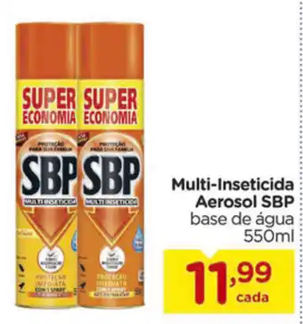 Carrefour Multi Inseticida Aerosol SBP 550ml oferta