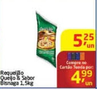 Tenda Atacado Requeijao Queijo & Sabor Bisnaga 1.5kg oferta