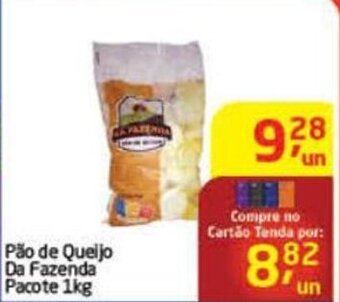 Tenda Atacado Pao de Queijo Da Fazenda pacote 1kg oferta