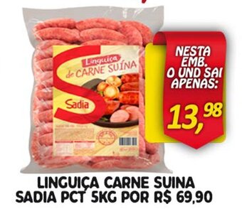 Bom Dia Linguica Carne Suina Sadia pct oferta
