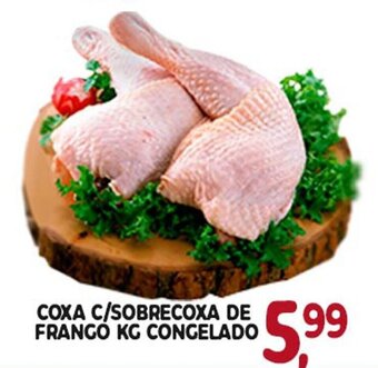 Bom Dia Coxa c/ Sobrecoxa de Frango 1kg congelado oferta