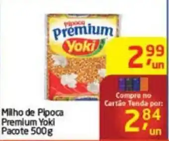 Tenda Atacado Milho de Pipoca Premium Yoki pacote 500g oferta
