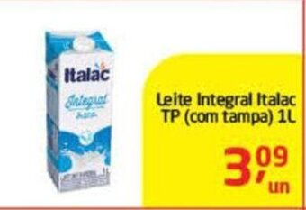 Tenda Atacado Leite Integral Italac TP 1L oferta