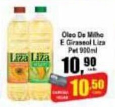 Higa's Supermercado Oleo de Milho e Girassol Liza Pet 900ml oferta
