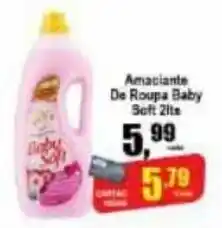 Higa's Supermercado Amaciante de Roupa Baby Soft 2L oferta