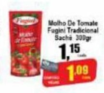 Higa's Supermercado Molho de Tomate Fugini Trad. sachet 300g oferta