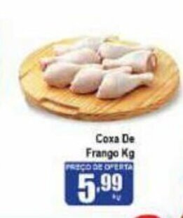 Higa's Supermercado Coxa de Frango 1kg oferta