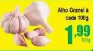 Higa's Supermercado Alho a granel cada 100g oferta