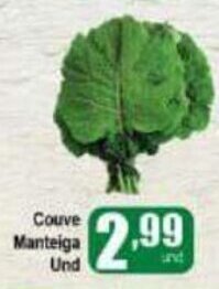 Higa's Supermercado Couve Manteiga Un. oferta