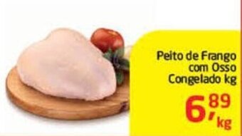 Tenda Atacado Peito de Frango com Osso Congelado 1kg oferta