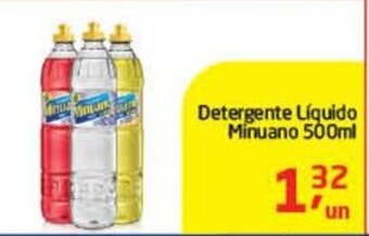 Tenda Atacado Detergente Liquido Minuano 500ml oferta