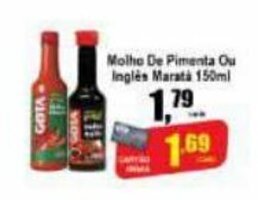Molho de Pimenta ou Ingles Marata 150ml