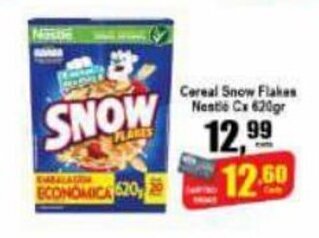 Higa's Supermercado Cereal Snow Flakes Nestle cx 620g oferta